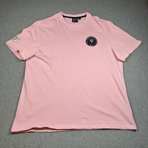 MLS Miami Inter Miami CF Pink Tee Shirt XL Soccer Club Internacional Futbol